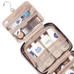 NISHEL Travel Toiletry Bag for women, Portable Hanging Organizer for Full-Sized ... - Image 5