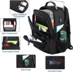 Extra Large Travel Backpack With 52L Capacity, Long-Term Durability TSA Backpack... - Image 5
