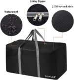 Travel Duffle Bag,96L Extra Large Duffel Bag Lightweight,Waterproof Duffle Bag f... - Image 5