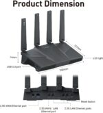 GL.iNet GL-BE6500 (Flint 3e) WiFi 7 Router, High-Speed WiFi Router for Wireless ... - Image 7