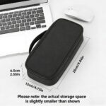 Teskyer Tech Organizer Pouch – Portable Waterproof Electronics Bag with Compartm... - Image 3