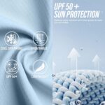 Women's UPF 50 Long Sleeve Sun Protection Shirts Safari Fishing Hiking - Image 9