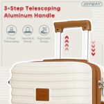 Joyway Expandable Luggage Sets 5 Piece, Lightweight Hard Shell Travel Suitcase S... - Image 8