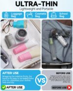 16 Pack Silicone Bottle Cover,Travel Essential for Women Men,Cruise Ship Essenti... - Image 3