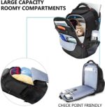 KROSER TSA Friendly Travel Laptop Backpack 17.3 inch XL Computer Backpack Water-... - Image 4