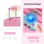 LARVENDER Luggage Sets 3 Piece, 20 Inch Carry on Luggage 22x14x9 Airline Approve... - Image 3