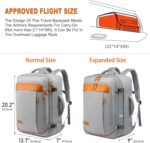 LOVEVOOK Carry on Backpack, 45L Extra Large Travel Backpack for Men & Women Airl... - Image 4