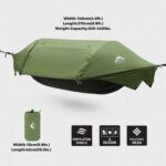 Camping Hammock Tent with Mosquito Net & RainFly, 3 in 1 Waterproof Lightweight ... - Image 3