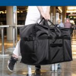 Arxus Large Duffel Bag, Waterproof Carry on Weekend Overnight Storage Bag over L... - Image 3