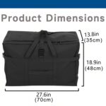 Arxus Large Duffel Bag, Waterproof Carry on Weekend Overnight Storage Bag over L... - Image 4