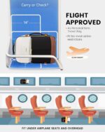 LOVEVOOK Travel Backpack for Women, TSA Carry On Backpack Flight Approved Luggag... - Image 4