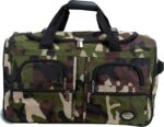 Rockland Rolling Duffel Bag, CAMO, 22" - Image 3