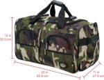 Rockland Rolling Duffel Bag, CAMO, 22" - Image 4
