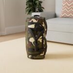Rockland Rolling Duffel Bag, CAMO, 22" - Image 5