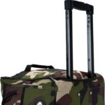 Rockland Rolling Duffel Bag, CAMO, 22" - Image 6