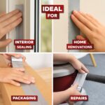 XFasten Mini Duct Tape Roll with Woven Cord Rope, Compact 3-Pack (2-Inch x 60 Fe... - Image 6