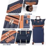 Luggage Sets 5 Piece with TSA Lock Spinner Wheels, Unisex Hard Case ABS Suitcase... - Image 4