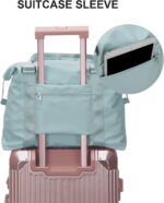 Sport Travel Duffle Bag Large Gym Tote Bag for Women, Weekender Carry on Bag for... - Image 6