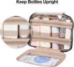 BAGSMART Toiletry Bag Hanging Travel Makeup Organizer with TSA Approved Transpar... - Image 4