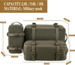 PETAC GEAR 3 PCS Tactical Modular Packing Cubes, Large Capacity Mesh Storage Bag... - Image 3