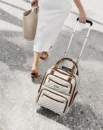 LUGGEX Underseat Carry On Luggage with Wheels, UDK Stylish Lightweight Under Sea... - Image 3