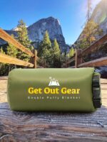 Get Out Gear Double Puffy Camping Blanket - Extra Puffy, Packable, Lightweight a... - Image 3