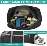 Dimayar 40L Travel Duffle Bag for Men Women - Foldable Duffel Bag with Shoes Com... - Image 5