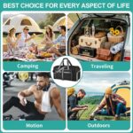 Dimayar 40L Travel Duffle Bag for Men Women - Foldable Duffel Bag with Shoes Com... - Image 8