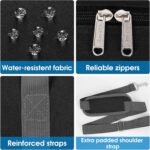 Narwey Carry on Luggage 22x14x9 Airline Approved Foldable Duffle Bag for Travel ... - Image 4