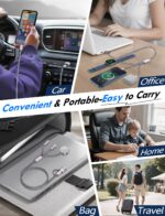 2Pack Multi Charging Cable Cord for Travel Vacation Essentials,Apple Watch Charg... - Image 4