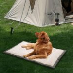 Outdoor Dog Bed, Portable Dog Travel Mat, Rollup Pet Camping Gear, Crate Pad wit... - Image 4