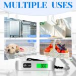 Luggage Scale, 110lb Luggage Weight Scale with 4 Unit Switching Functions&LED Di... - Image 3