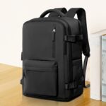 coowoz Travel Backpack For Women Men Airline Approved,Black Carry On Backpack,La... - Image 3