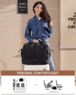 LOVEVOOK Weekender Bags for Women, Travel Duffel Bag, Large Overnight Bags with ... - Image 5