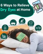 16 Packs Steam Eye Masks for Dry Eyes, Self Heating Warm Compress for Eyes Fatig... - Image 5