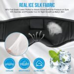 MUSICOZY Sleep Headphones, Bluetooth 5.4 Sleep Mask Headband Headphones Sleeping... - Image 6