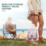 23 Pack Shoe Bags for Travel, 11.8" x 15.7" Waterproof Travel Shoe Bags for Pack... - Image 4