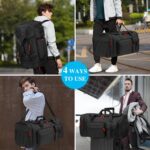 Lyweem Large Duffle Bag Backpack for Travel, 70L Heavy Duty Gym Duffel Bag with ... - Image 3