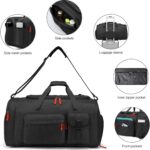 Lyweem Large Duffle Bag Backpack for Travel, 70L Heavy Duty Gym Duffel Bag with ... - Image 4