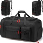 Lyweem Large Duffle Bag Backpack for Travel, 70L Heavy Duty Gym Duffel Bag with ... - Image 5