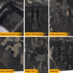 PETAC GEAR 4 PCS Tactical Modular Packing Cubes with Waterproof Material, Large ... - Image 3