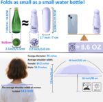 BAODINI Travel Essentials Mini Umbrella for Purse With Case Small Compact UV Sun... - Image 5