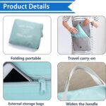 Travel Bag 12 Packes Carry on Luggage Foldable Duffel Bag Sports Gym Bag Weekend... - Image 4