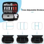 ProCase Hard Travel Electronic Organizer Case for MacBook Power Adapter Chargers... - Image 8