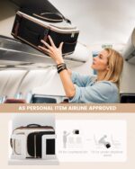 LOVEVOOK Travel Backpack Carry on Flight Approved 40L,Waterproof TSA Travel Esse... - Image 3