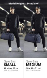 Fitgriff® Gym Bag for Men & Women with Shoe & Wet Compartment - Duffle Bag for T... - Image 4