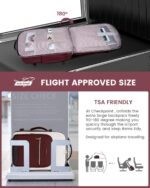 LOVEVOOK Large Travel Backpack for Women & Men, 40L Carry on Backpack for Airpla... - Image 3