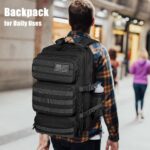 50L Military Tactical Backpack Large Day Backpack for Men Molle Army 3 Days Assa... - Image 7
