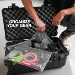 GOBAGS Air Production Multi‑Size Clear Zipper Pouch (4‑Pack) – Cable Organizer &... - Image 6