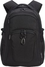Amazon Basics Travel Laptop Backpack with Multiple Pockets and Compartments for ... - Image 2